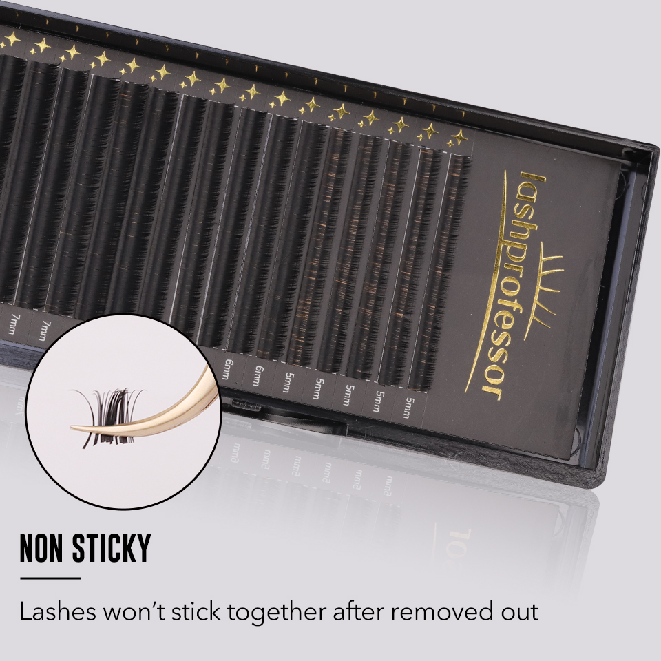 Lashprofessor Faux Mink Black  - Eyelash Extension Korea Natural 评论和价格