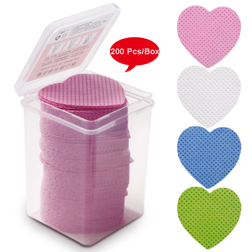 200PCS Wipes Paper Cotton Eyel - Eyelash Extension Glue Remover 评论和价格
