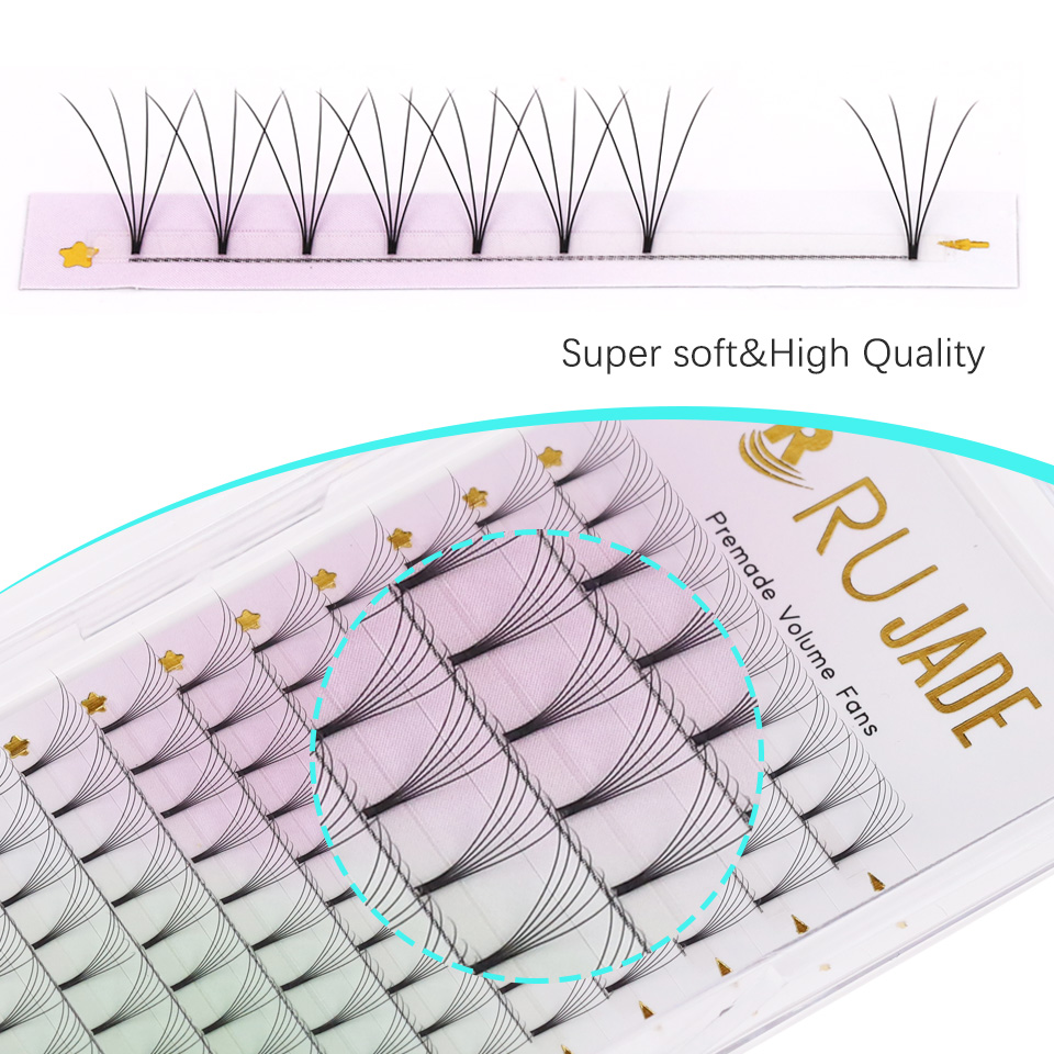 Rujade Premade Volume Fans Sho - Eyelash Extension Korea Natural 评论和价格