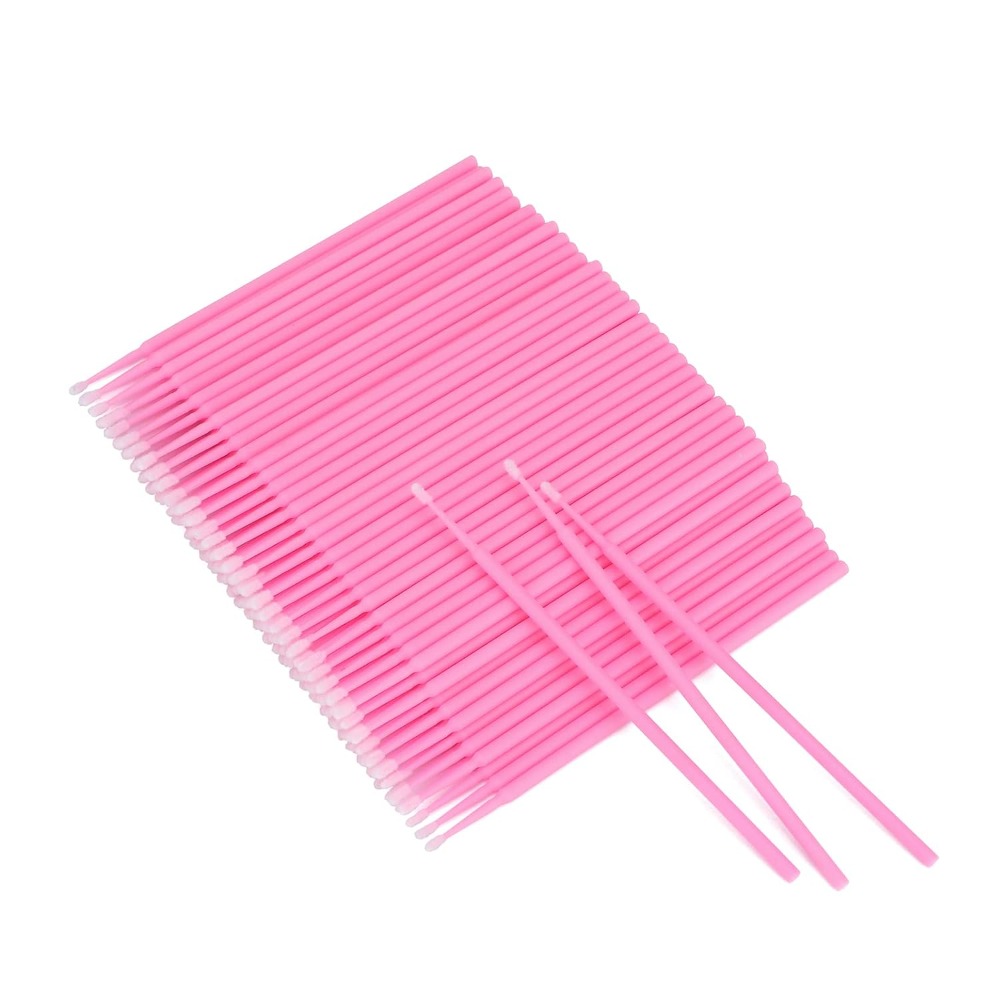 500PCS Disposable Micro Cotton - Eyelash Extension Glue Remover 评论和价格