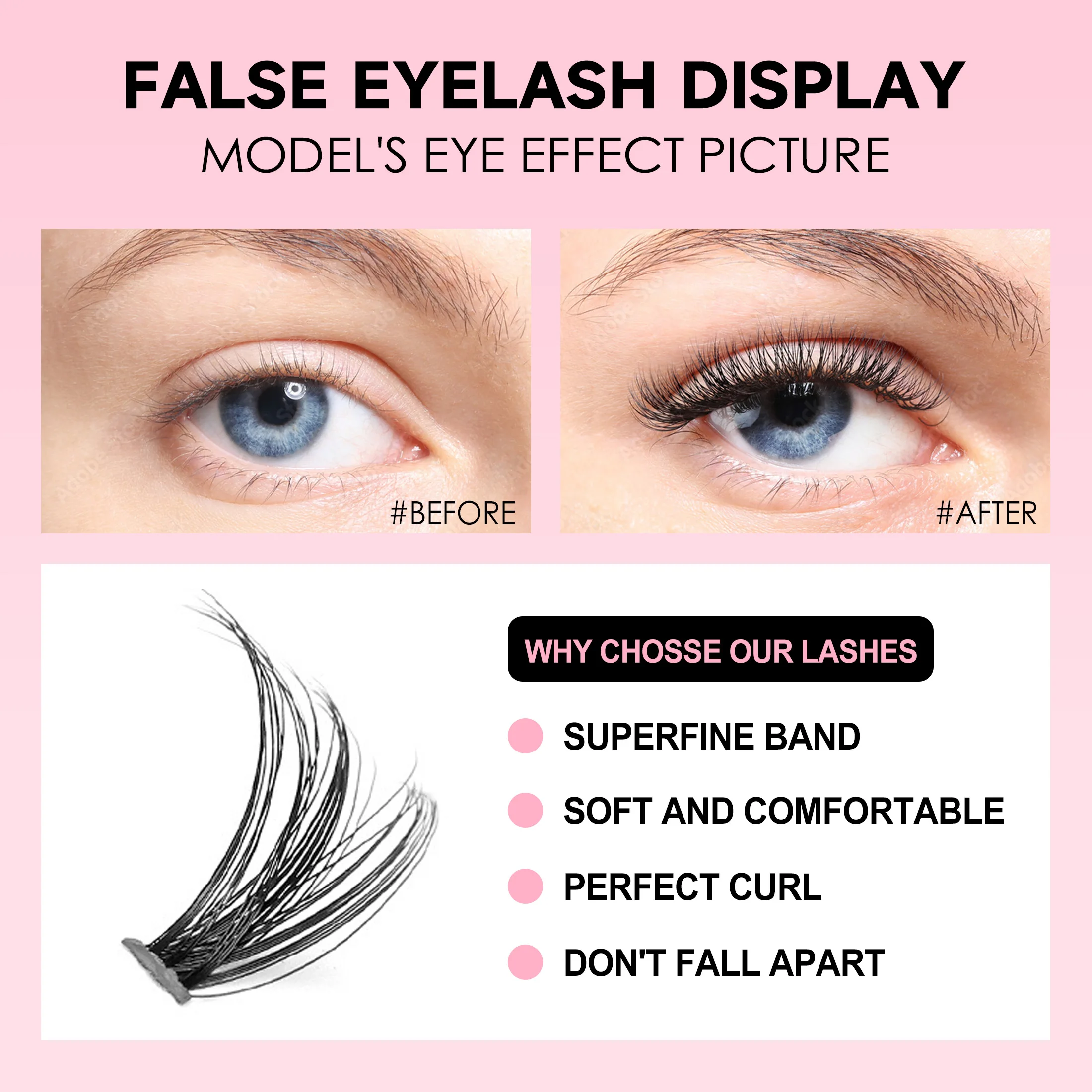 DIY Lashes Extension Kit Eyela - Eyelash Extension Course 评论和价格