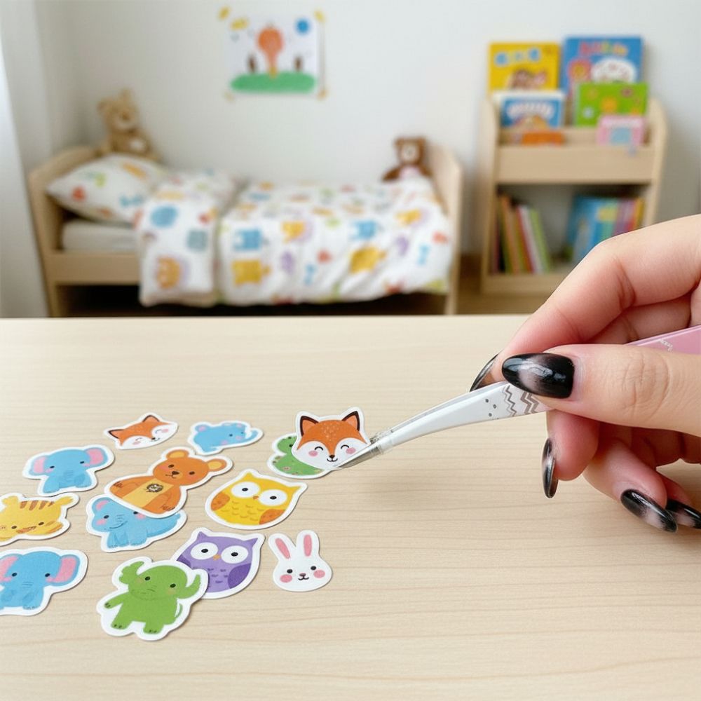 Stainless Steel Curved Sticker - Lash Mapping Sticker 评论和价格